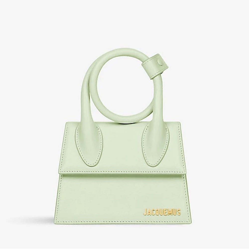 Le Chiquito Noeud Medium Leather Top-Handle Bag - Picture 6 of 16